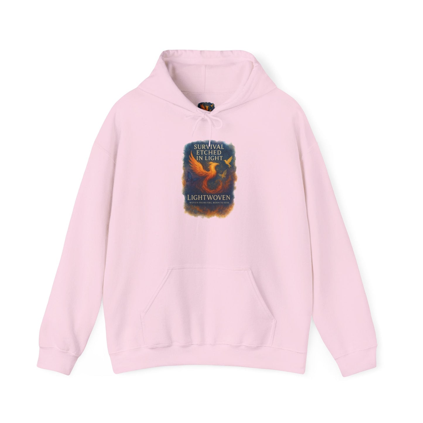Survival Etched in Light Hoodie - Moon Mama Inspired’s Lightwoven