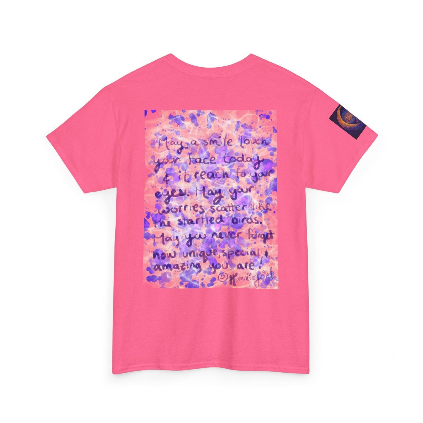 Tee Reminder Today Smile Unique Amazing Special Love Hummingbird - Moon Mama Inspired’s Lightwoven