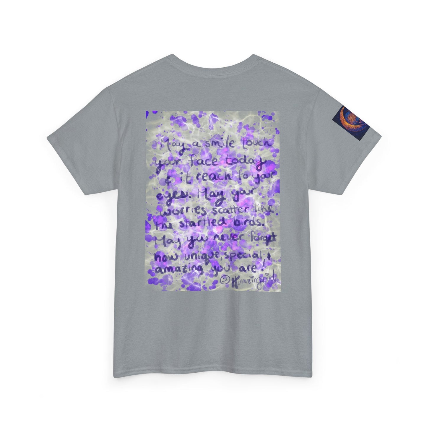 Tee Reminder Today Smile Unique Amazing Special Love Hummingbird - Moon Mama Inspired’s Lightwoven