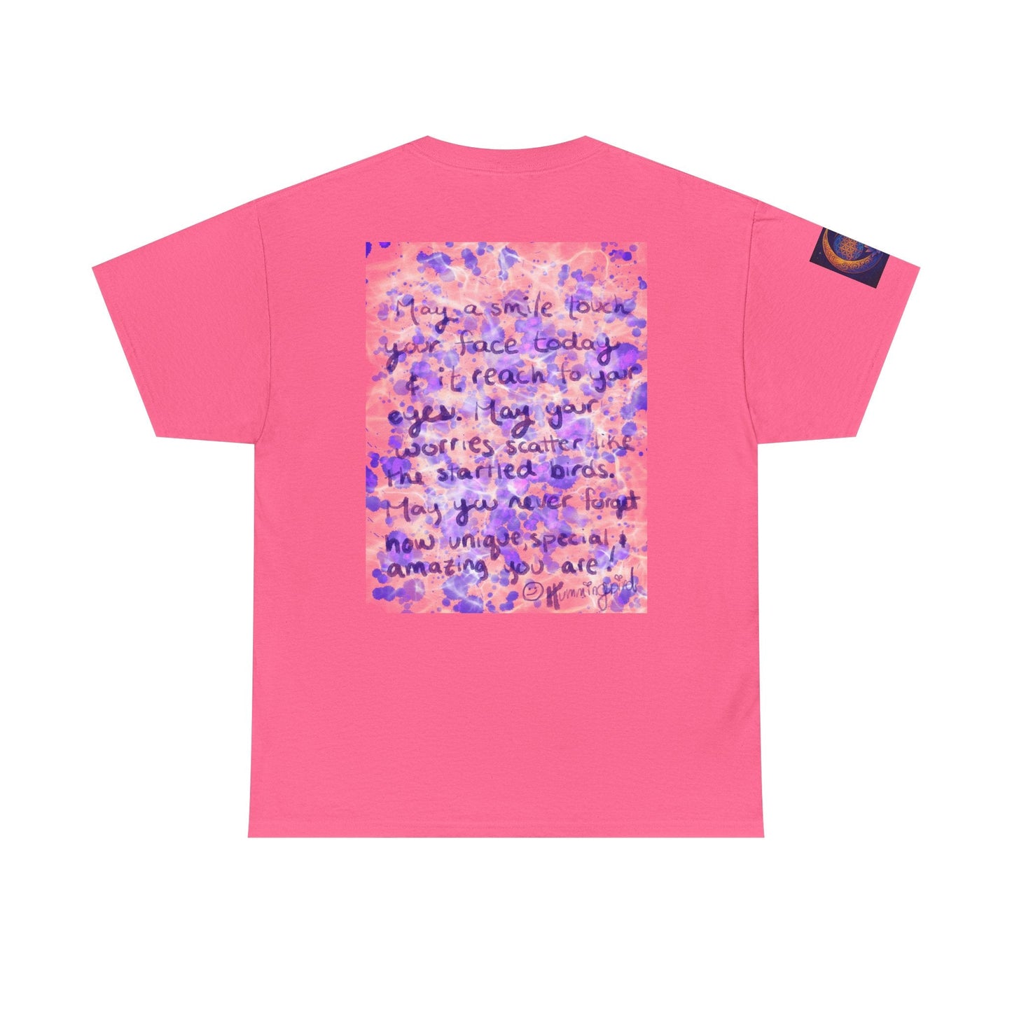 Tee Reminder Today Smile Unique Amazing Special Love Hummingbird - Moon Mama Inspired’s Lightwoven