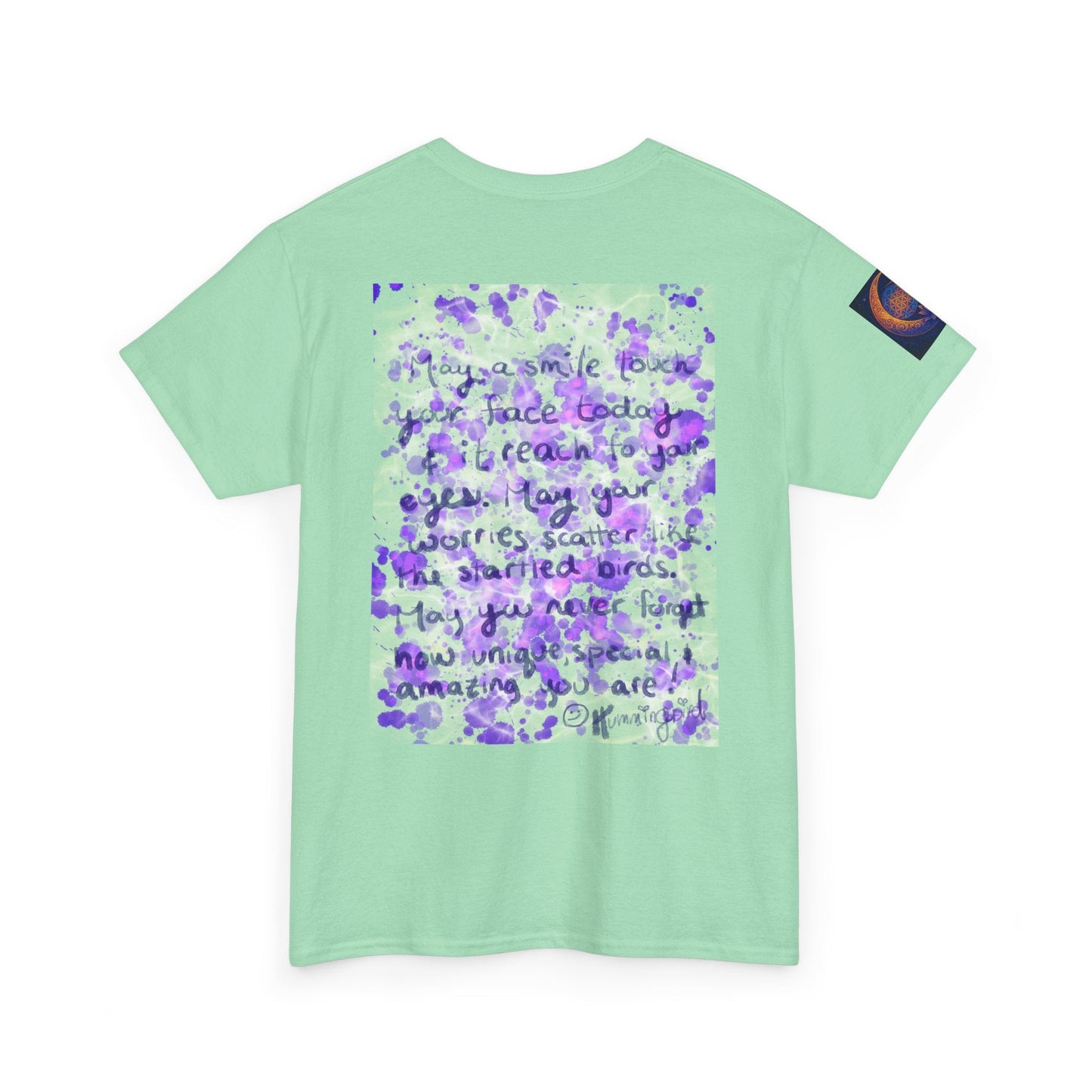 Tee Reminder Today Smile Unique Amazing Special Love Hummingbird - Moon Mama Inspired’s Lightwoven