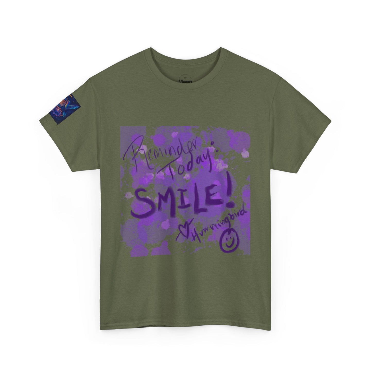 Tee Reminder Today Smile Unique Amazing Special Love Hummingbird - Moon Mama Inspired’s Lightwoven