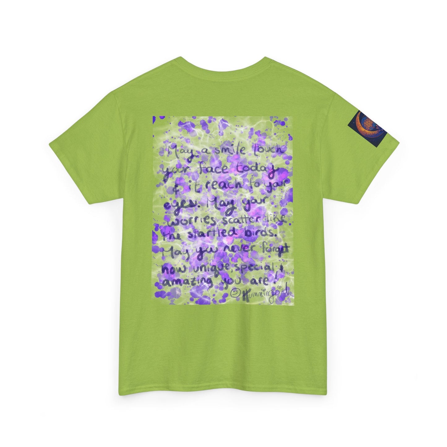 Tee Reminder Today Smile Unique Amazing Special Love Hummingbird - Moon Mama Inspired’s Lightwoven