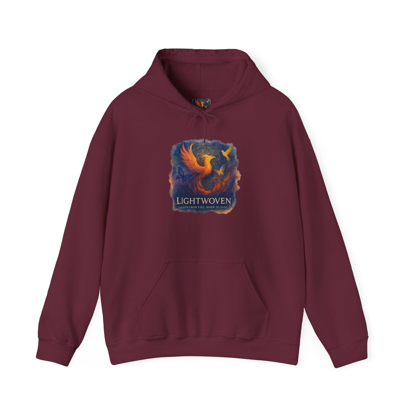 Worthy & Rising Hoodie - Resilience Empowerment Sweatshirt - Moon Mama Inspired’s Lightwoven