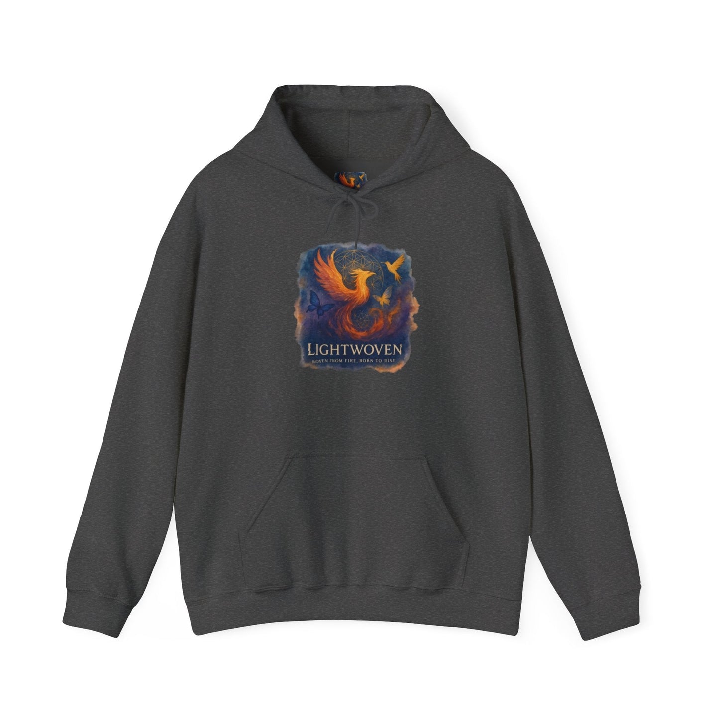 Worthy & Rising Hoodie - Resilience Empowerment Sweatshirt - Moon Mama Inspired’s Lightwoven