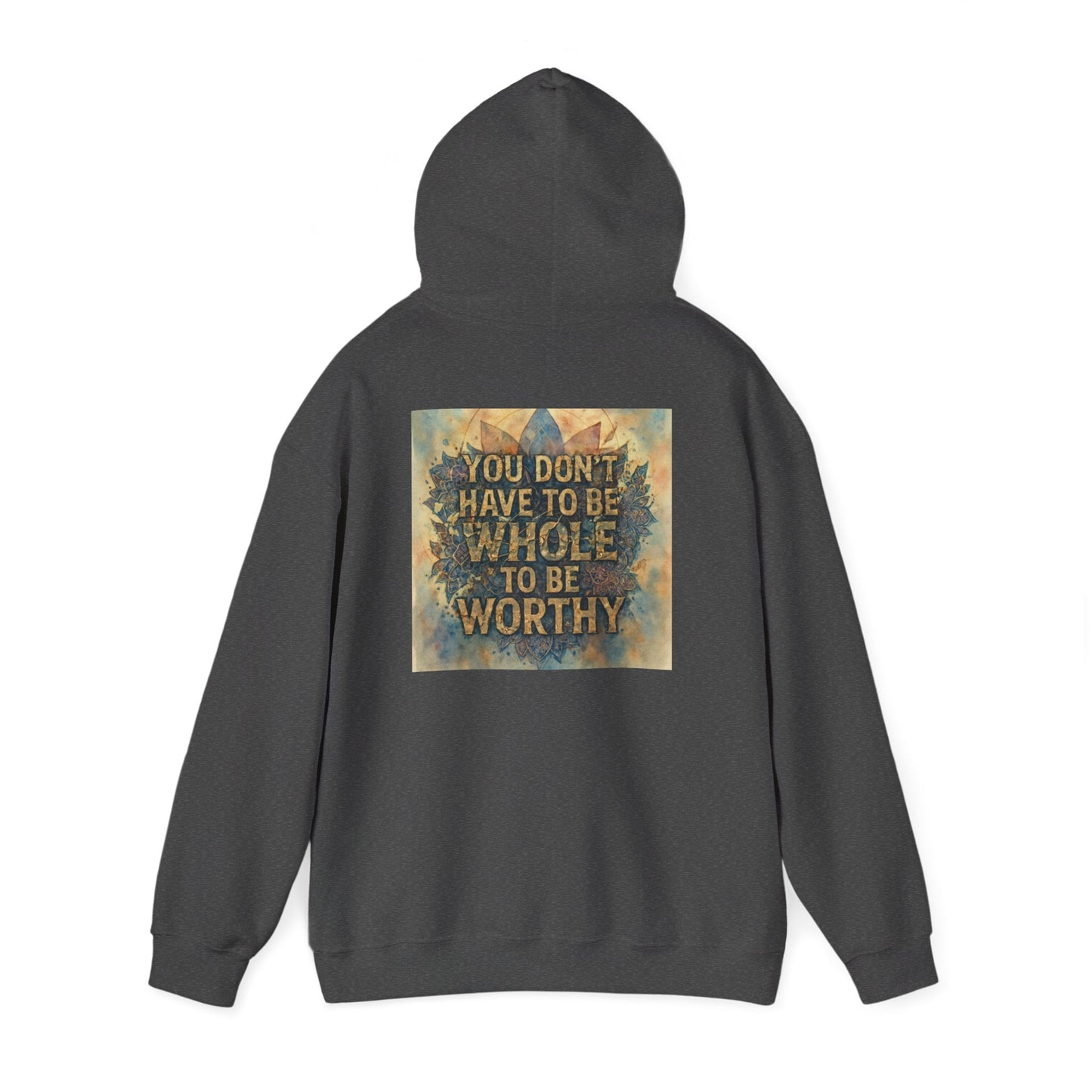 Worthy & Rising Hoodie - Resilience Empowerment Sweatshirt - Moon Mama Inspired’s Lightwoven