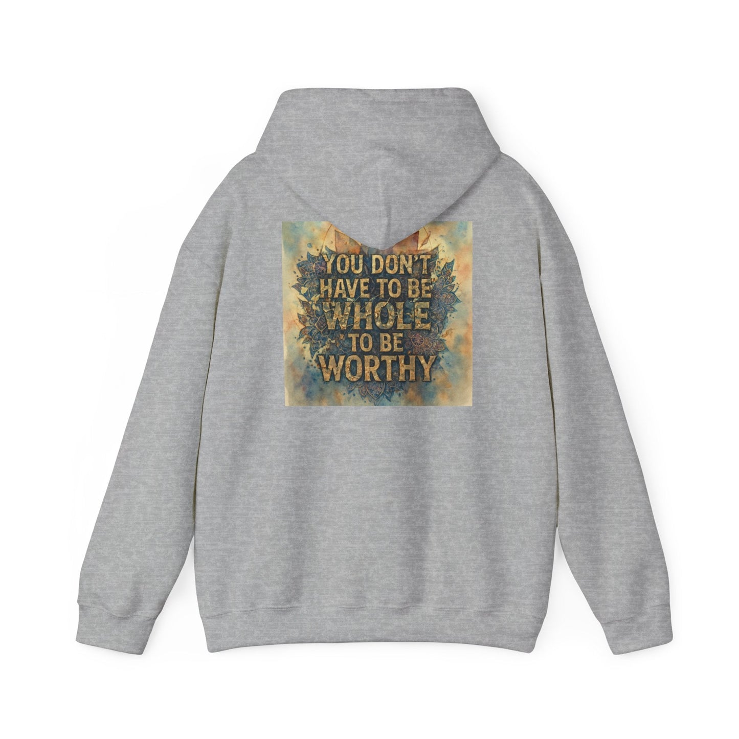 Worthy & Rising Hoodie - Resilience Empowerment Sweatshirt - Moon Mama Inspired’s Lightwoven