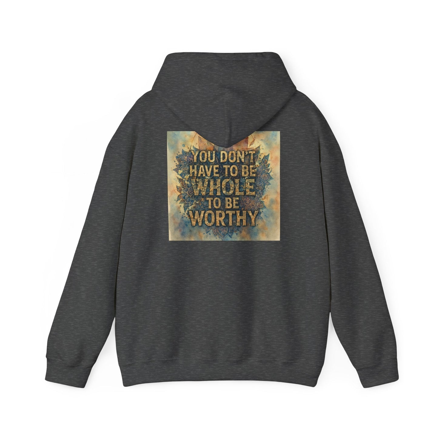 Worthy & Rising Hoodie - Resilience Empowerment Sweatshirt - Moon Mama Inspired’s Lightwoven