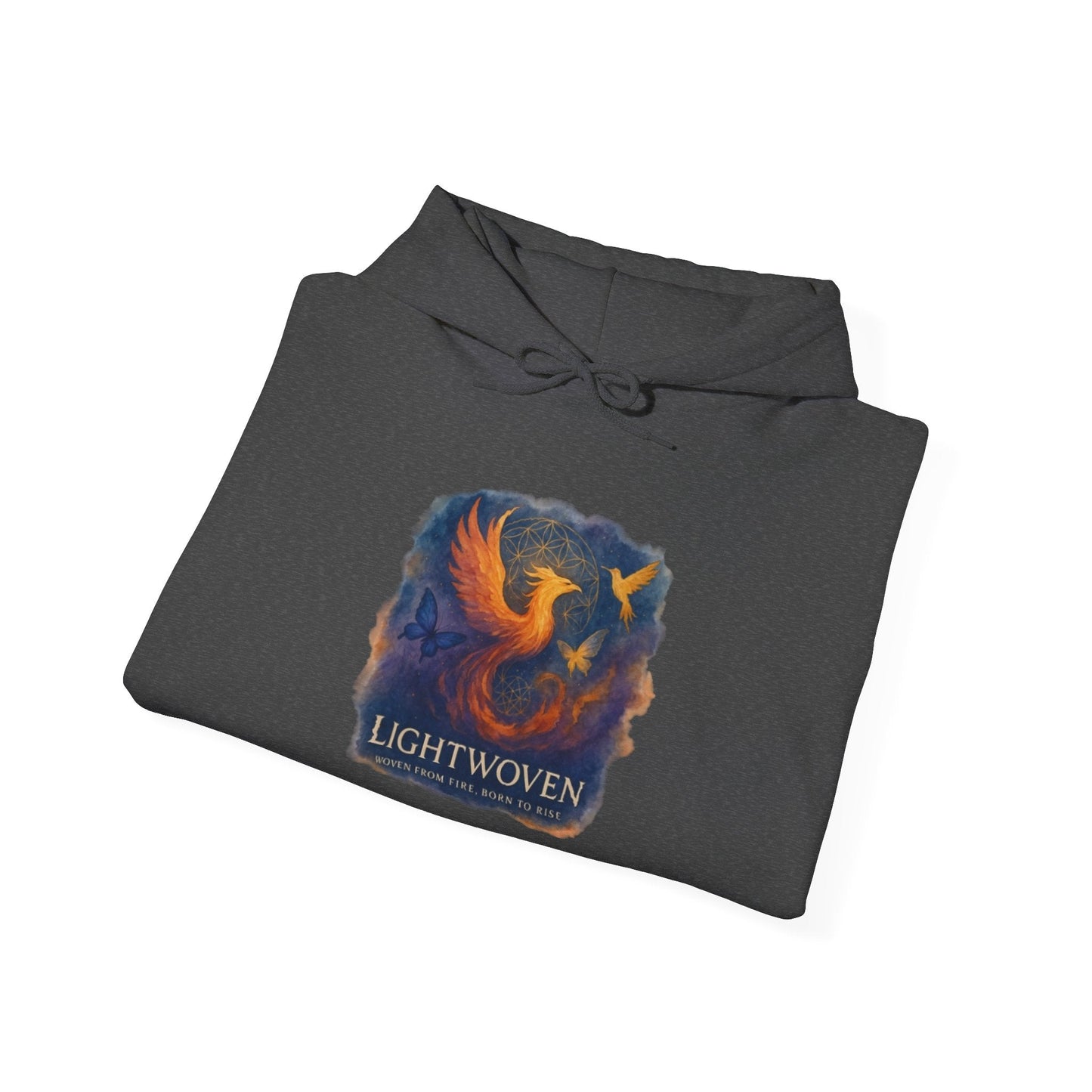 Worthy & Rising Hoodie - Resilience Empowerment Sweatshirt - Moon Mama Inspired’s Lightwoven