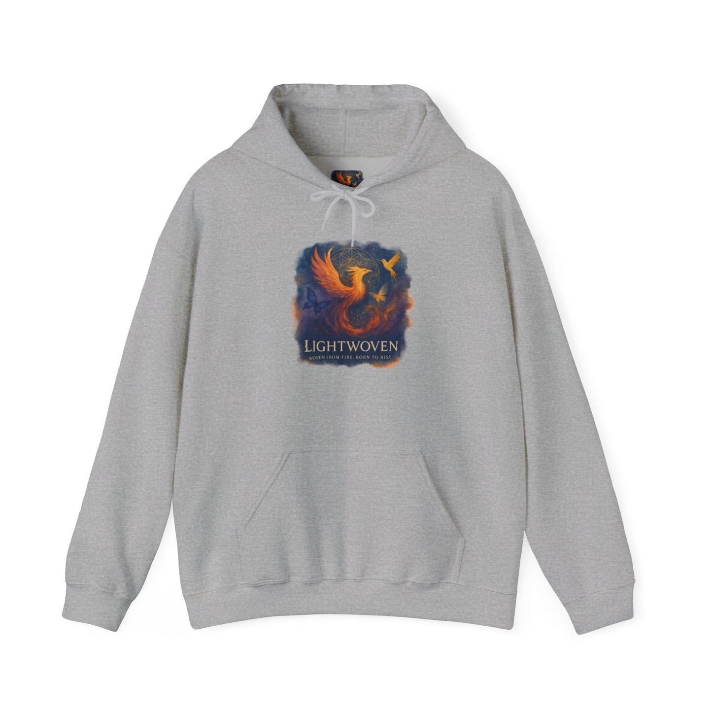 Worthy & Rising Hoodie - Resilience Empowerment Sweatshirt - Moon Mama Inspired’s Lightwoven
