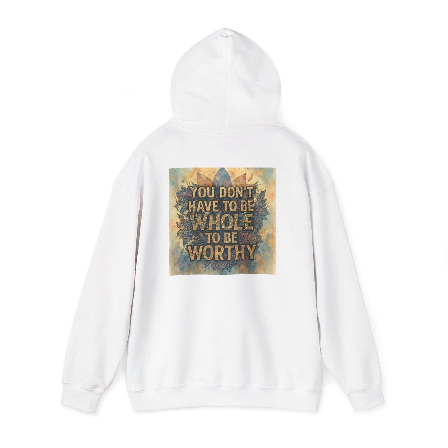 Worthy & Rising Hoodie - Resilience Empowerment Sweatshirt - Moon Mama Inspired’s Lightwoven