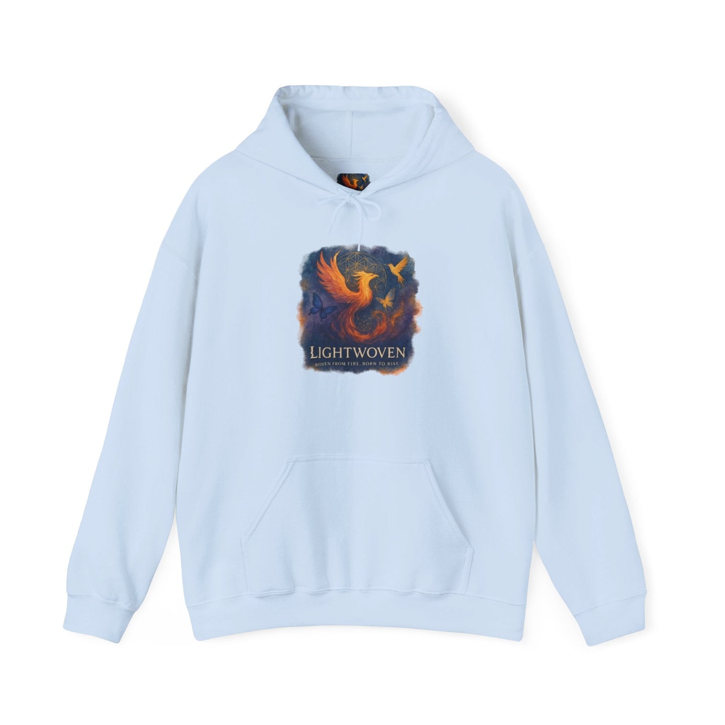 Worthy & Rising Hoodie - Resilience Empowerment Sweatshirt - Moon Mama Inspired’s Lightwoven