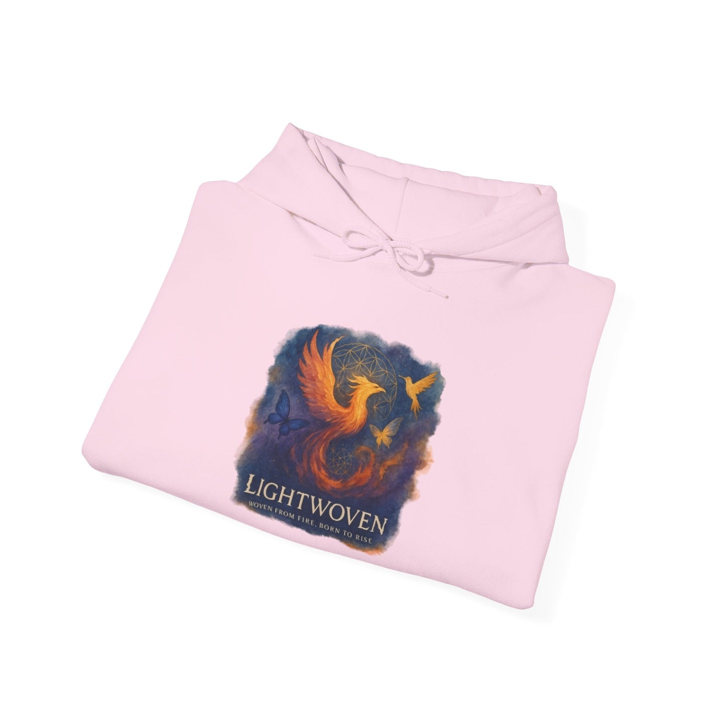 Worthy & Rising Hoodie - Resilience Empowerment Sweatshirt - Moon Mama Inspired’s Lightwoven