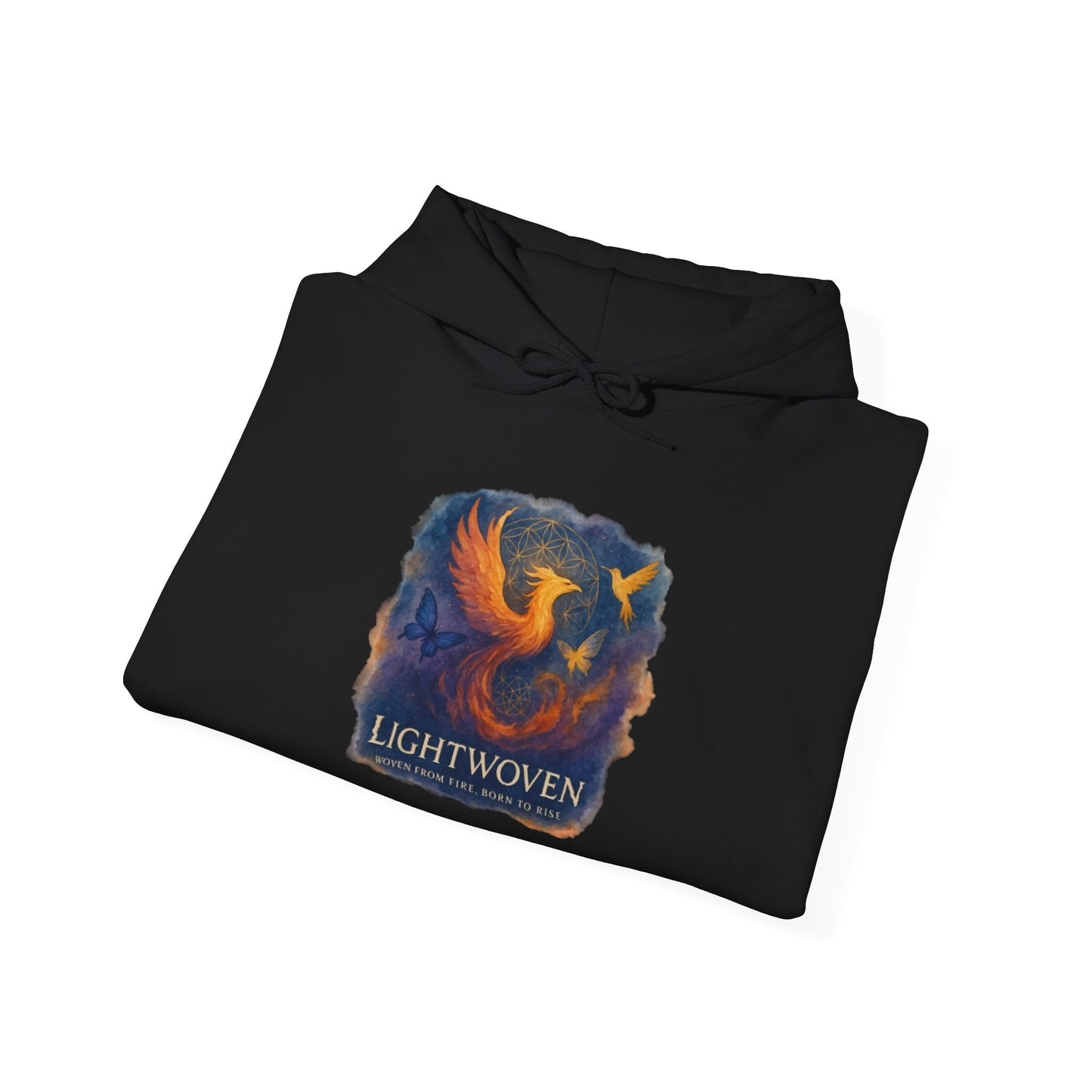 Worthy & Rising Hoodie - Resilience Empowerment Sweatshirt - Moon Mama Inspired’s Lightwoven