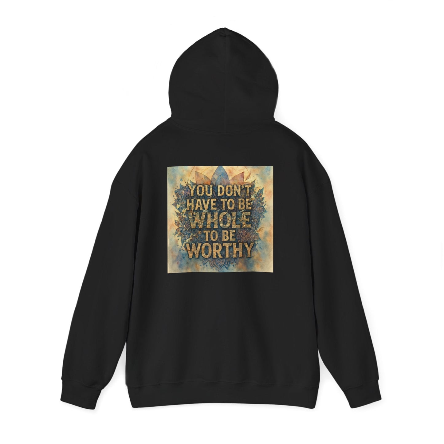 Worthy & Rising Hoodie - Resilience Empowerment Sweatshirt - Moon Mama Inspired’s Lightwoven