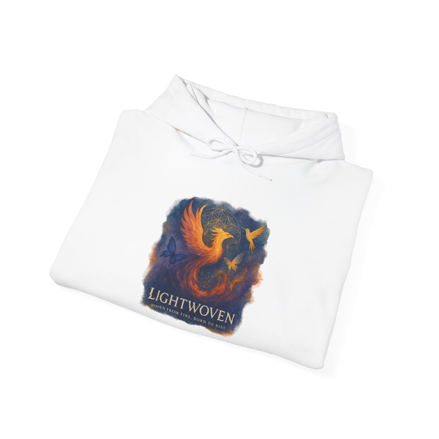 Worthy & Rising Hoodie - Resilience Empowerment Sweatshirt - Moon Mama Inspired’s Lightwoven