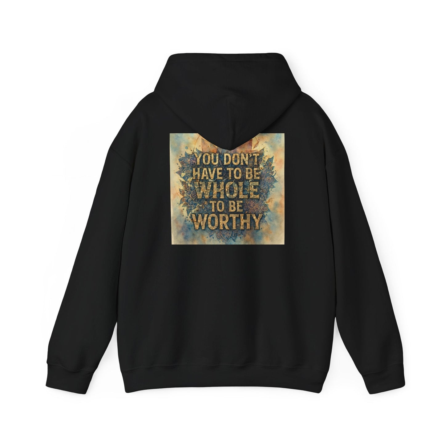 Worthy & Rising Hoodie - Resilience Empowerment Sweatshirt - Moon Mama Inspired’s Lightwoven