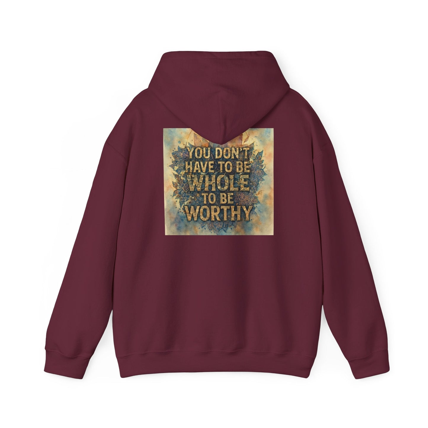 Worthy & Rising Hoodie - Resilience Empowerment Sweatshirt - Moon Mama Inspired’s Lightwoven