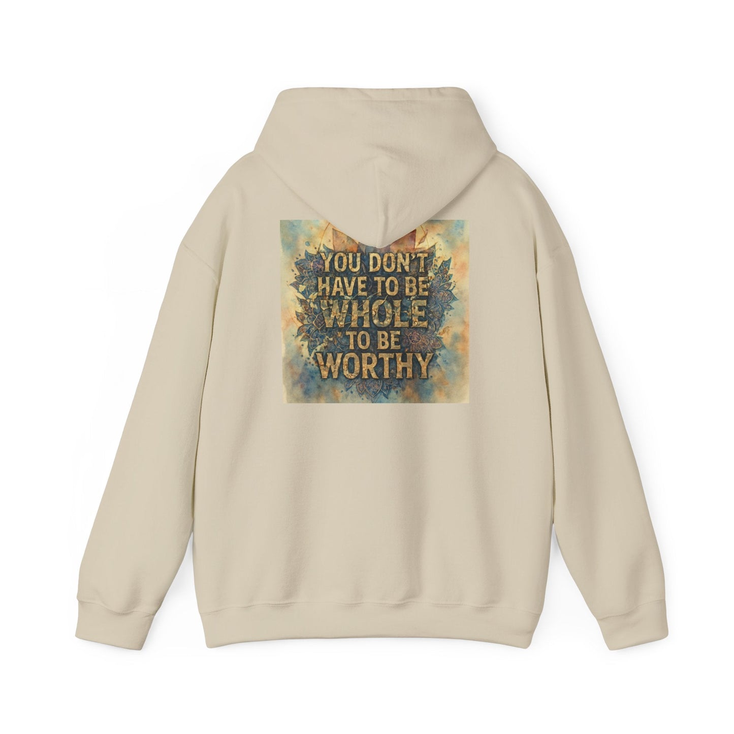 Worthy & Rising Hoodie - Resilience Empowerment Sweatshirt - Moon Mama Inspired’s Lightwoven