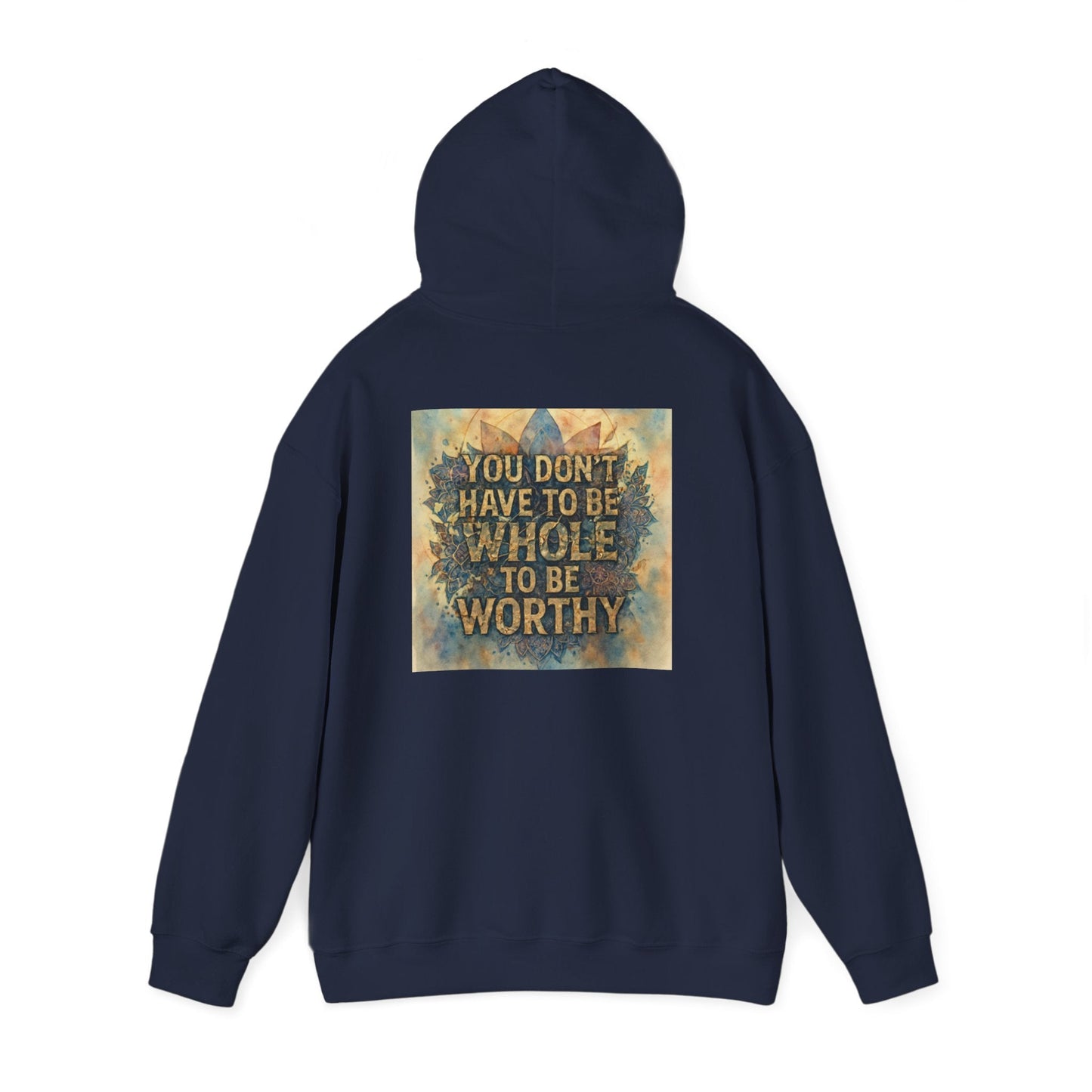 Worthy & Rising Hoodie - Resilience Empowerment Sweatshirt - Moon Mama Inspired’s Lightwoven