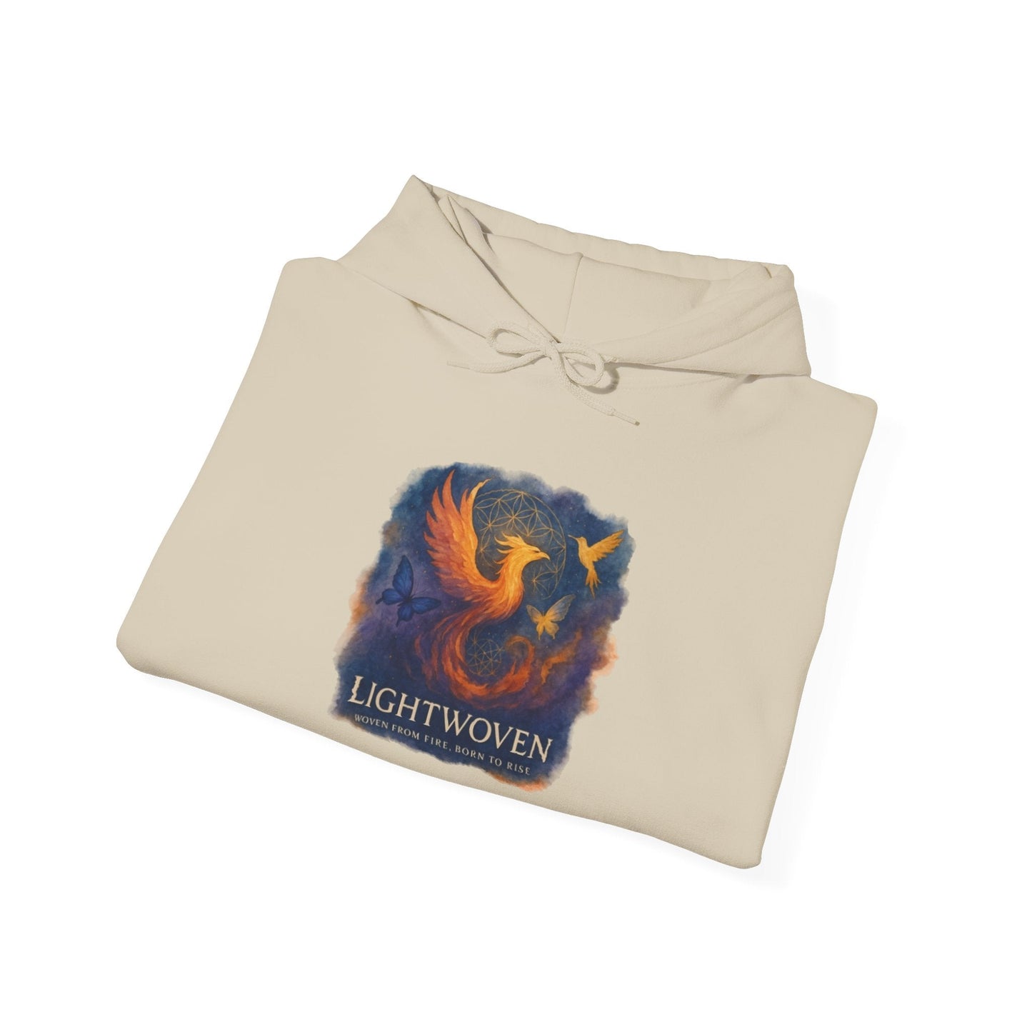 Worthy & Rising Hoodie - Resilience Empowerment Sweatshirt - Moon Mama Inspired’s Lightwoven