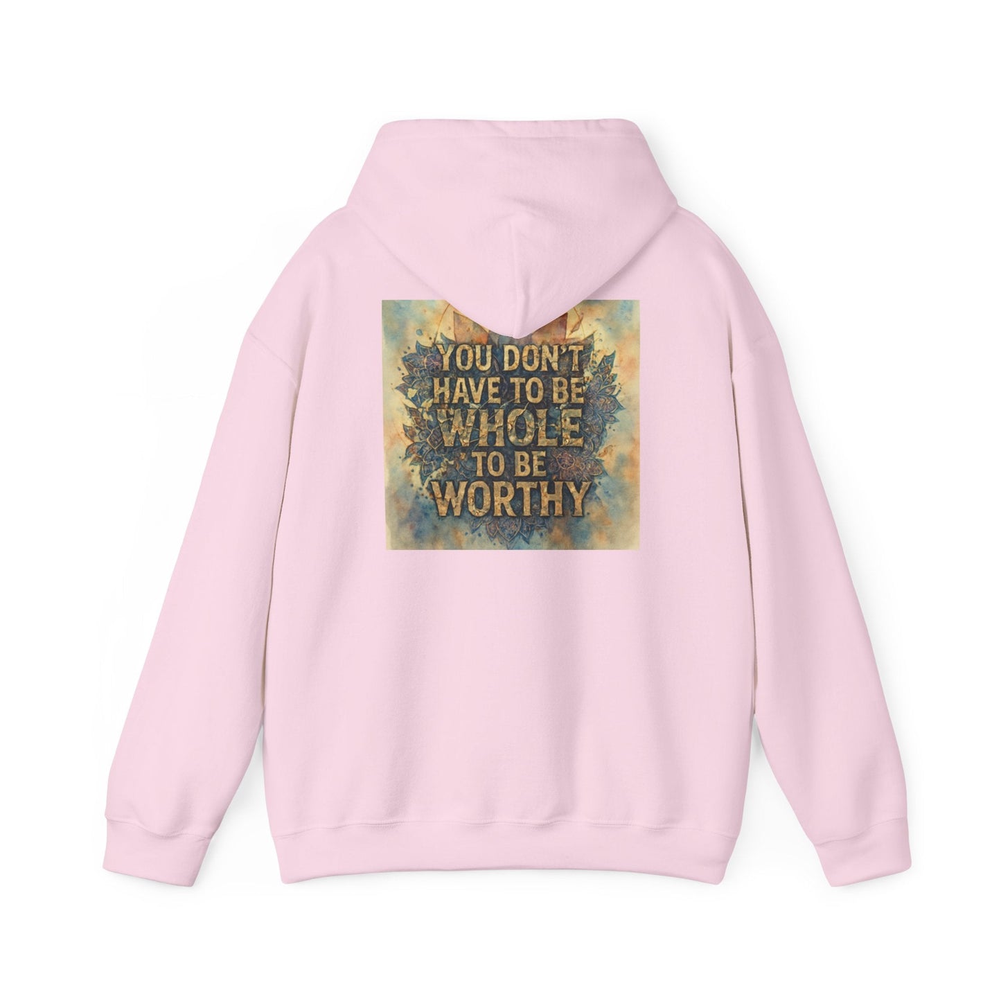 Worthy & Rising Hoodie - Resilience Empowerment Sweatshirt - Moon Mama Inspired’s Lightwoven