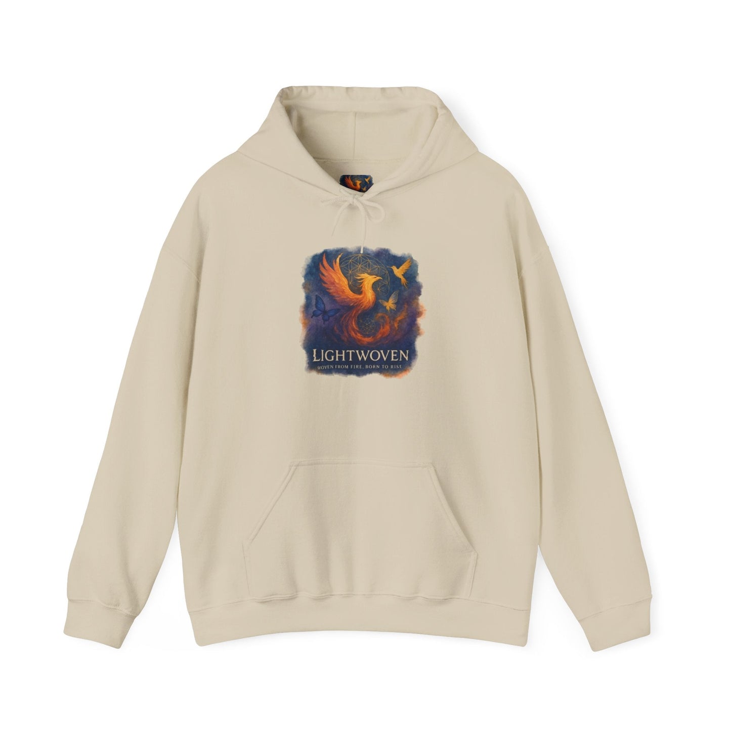 Worthy & Rising Hoodie - Resilience Empowerment Sweatshirt - Moon Mama Inspired’s Lightwoven