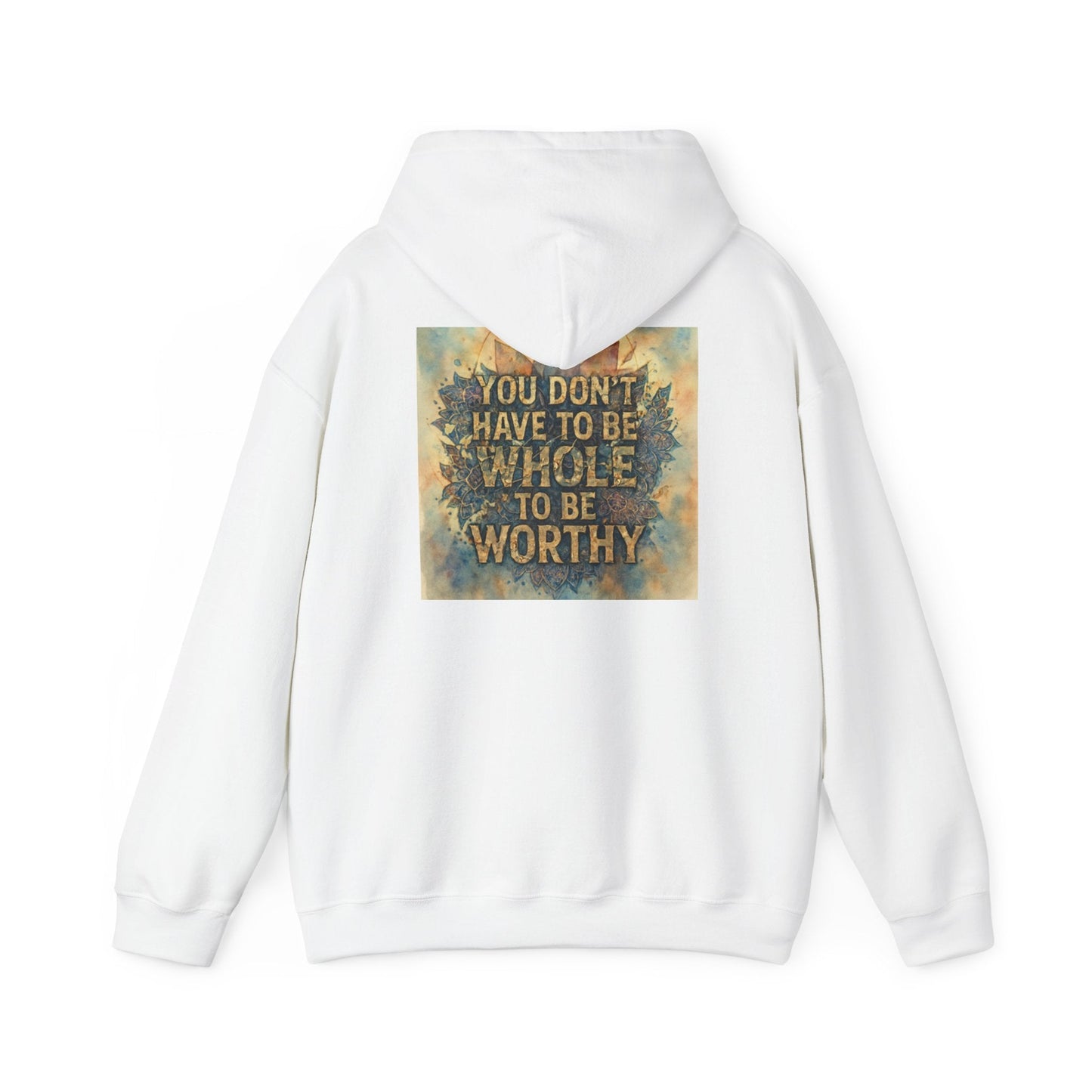 Worthy & Rising Hoodie - Resilience Empowerment Sweatshirt - Moon Mama Inspired’s Lightwoven