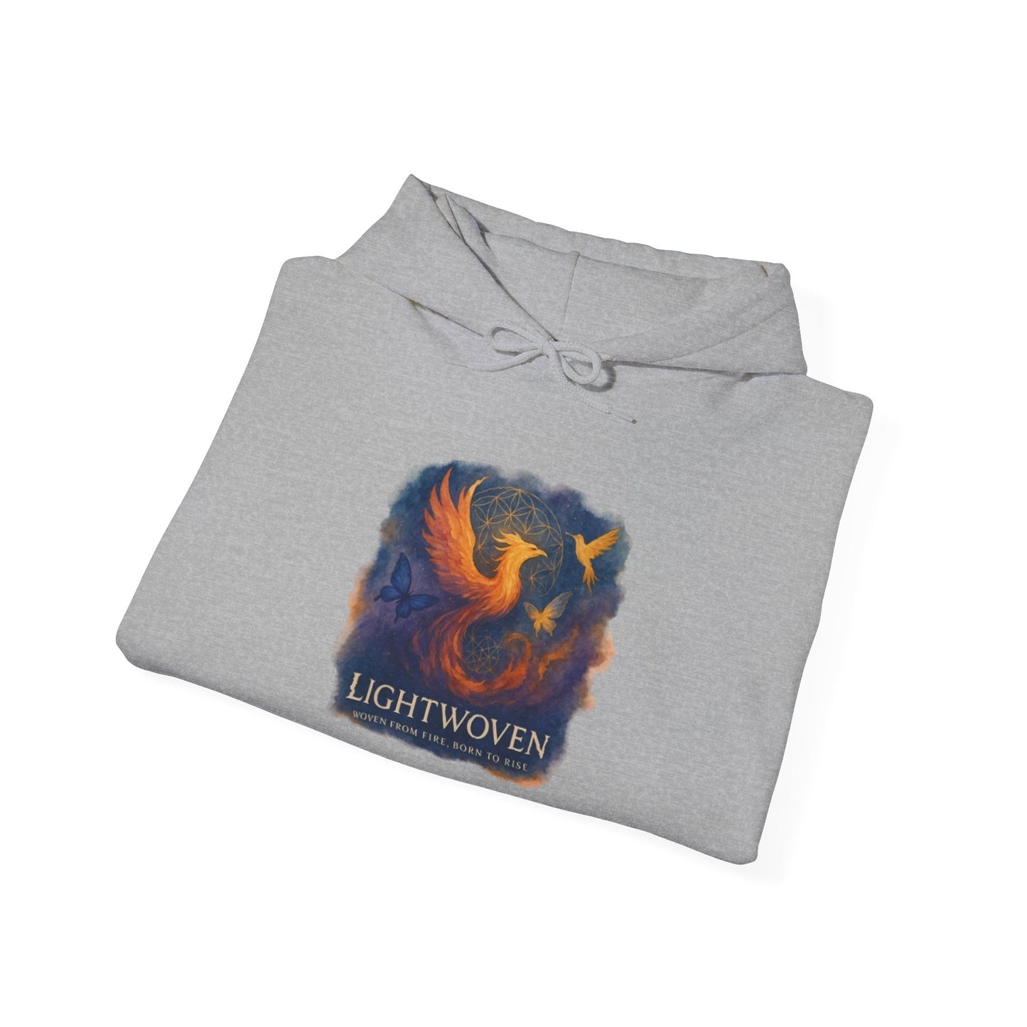 Worthy & Rising Hoodie - Resilience Empowerment Sweatshirt - Moon Mama Inspired’s Lightwoven