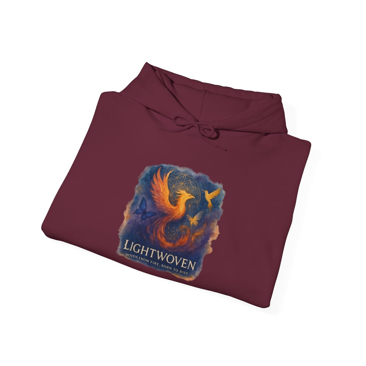 Worthy & Rising Hoodie - Resilience Empowerment Sweatshirt - Moon Mama Inspired’s Lightwoven