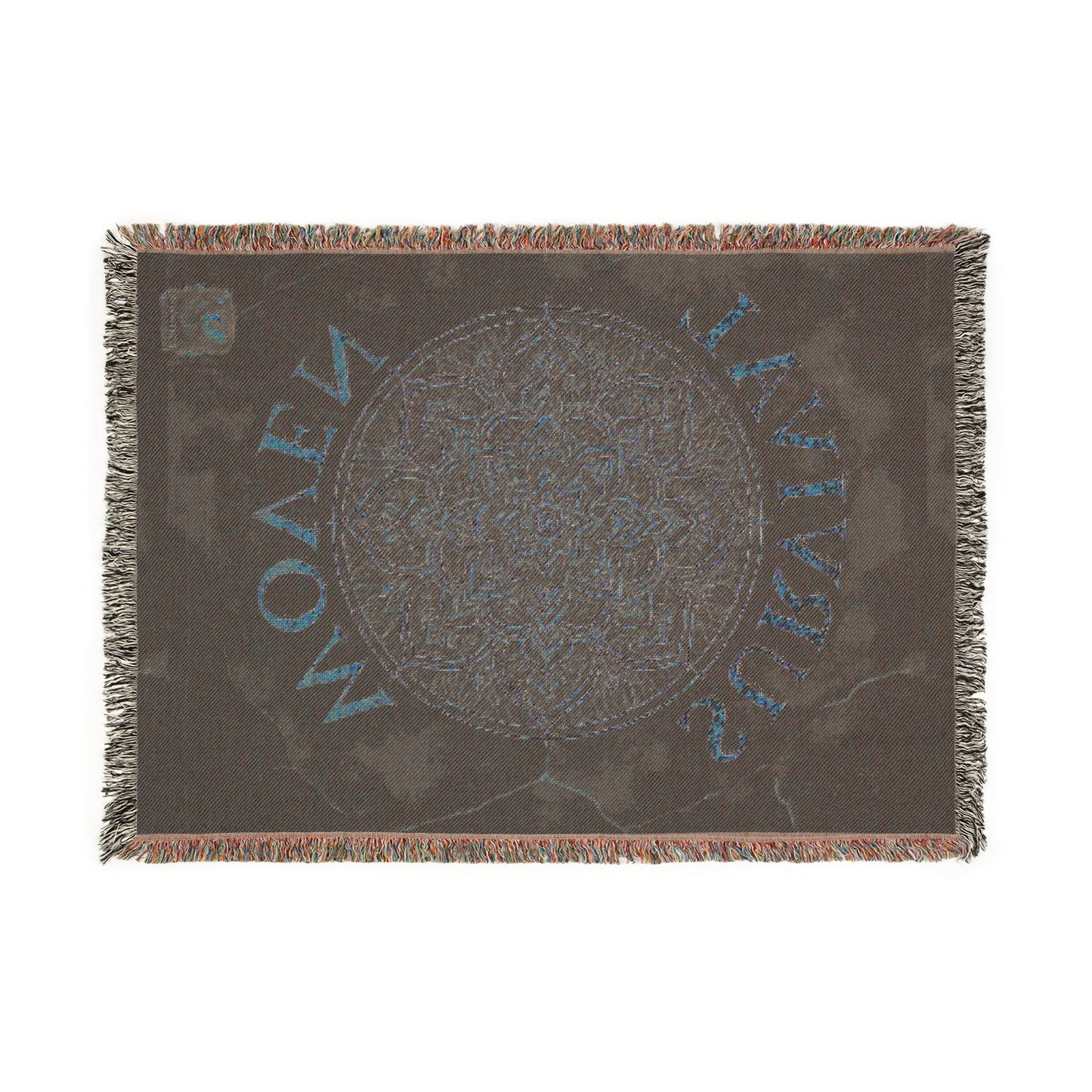 Woven Blanket - Survival Woven Mandala Design - Moon Mama Inspired’s Lightwoven