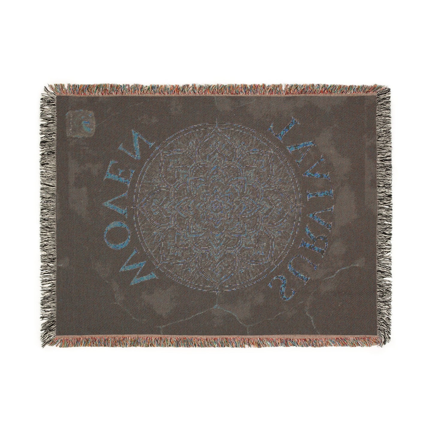Woven Blanket - Survival Woven Mandala Design - Moon Mama Inspired’s Lightwoven