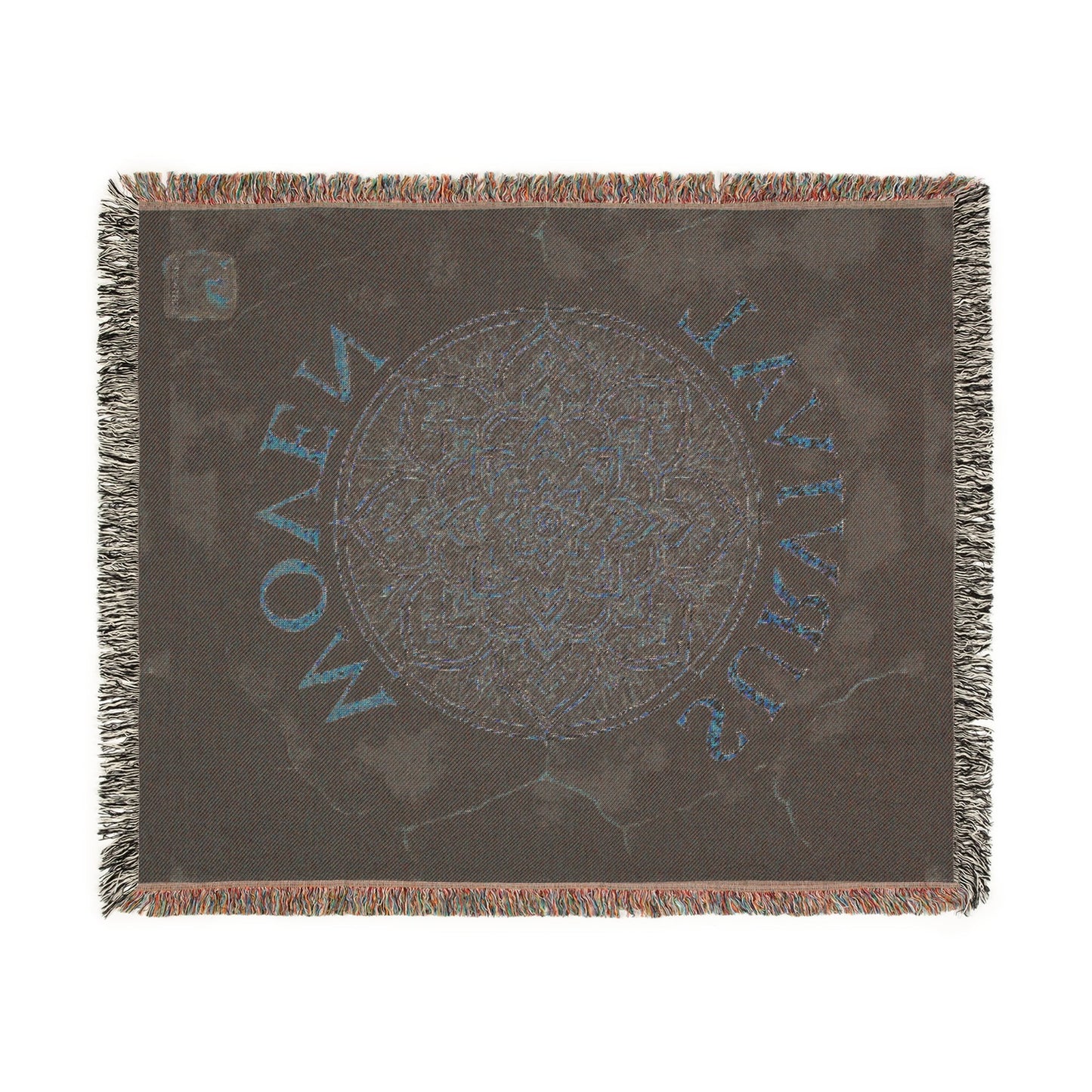 Woven Blanket - Survival Woven Mandala Design - Moon Mama Inspired’s Lightwoven