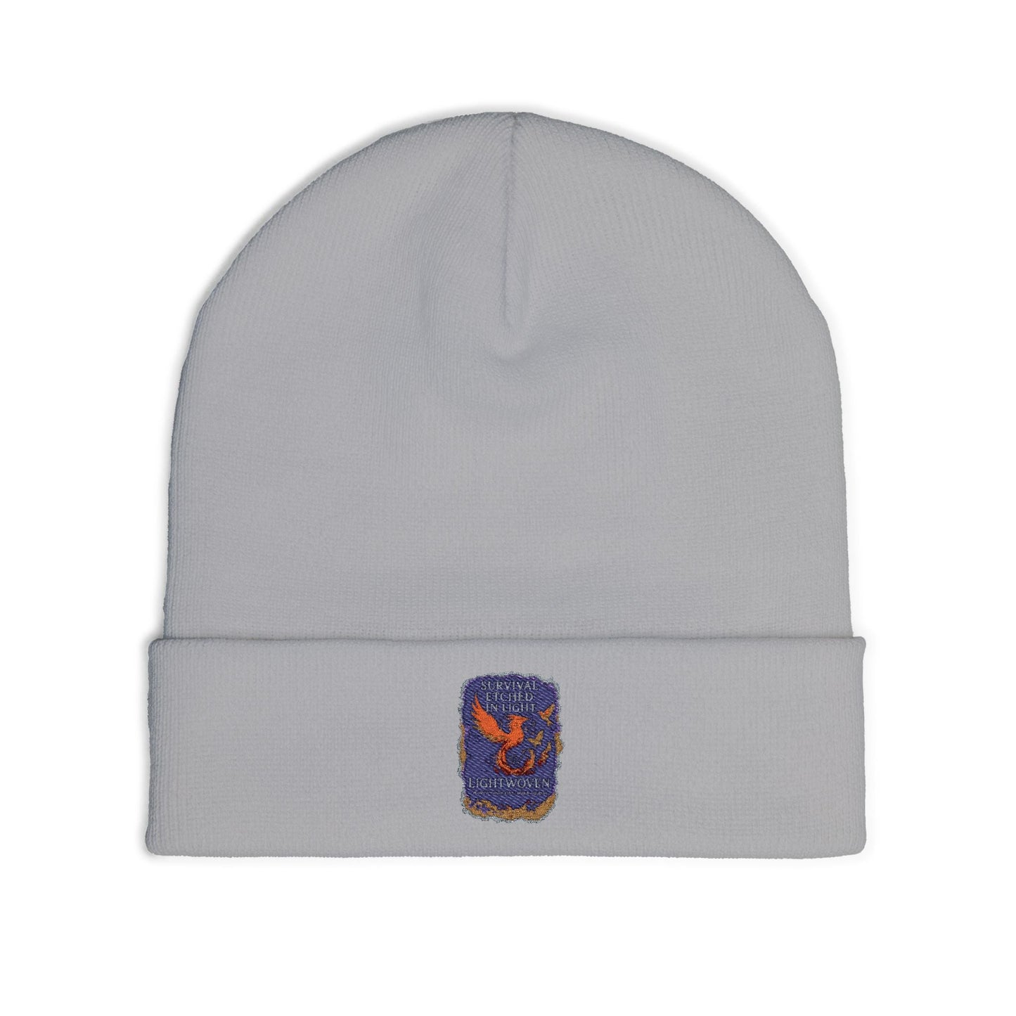 Lightwoven “SurvivalEtched in Light” beanie - Moon Mama Inspired’s Lightwoven