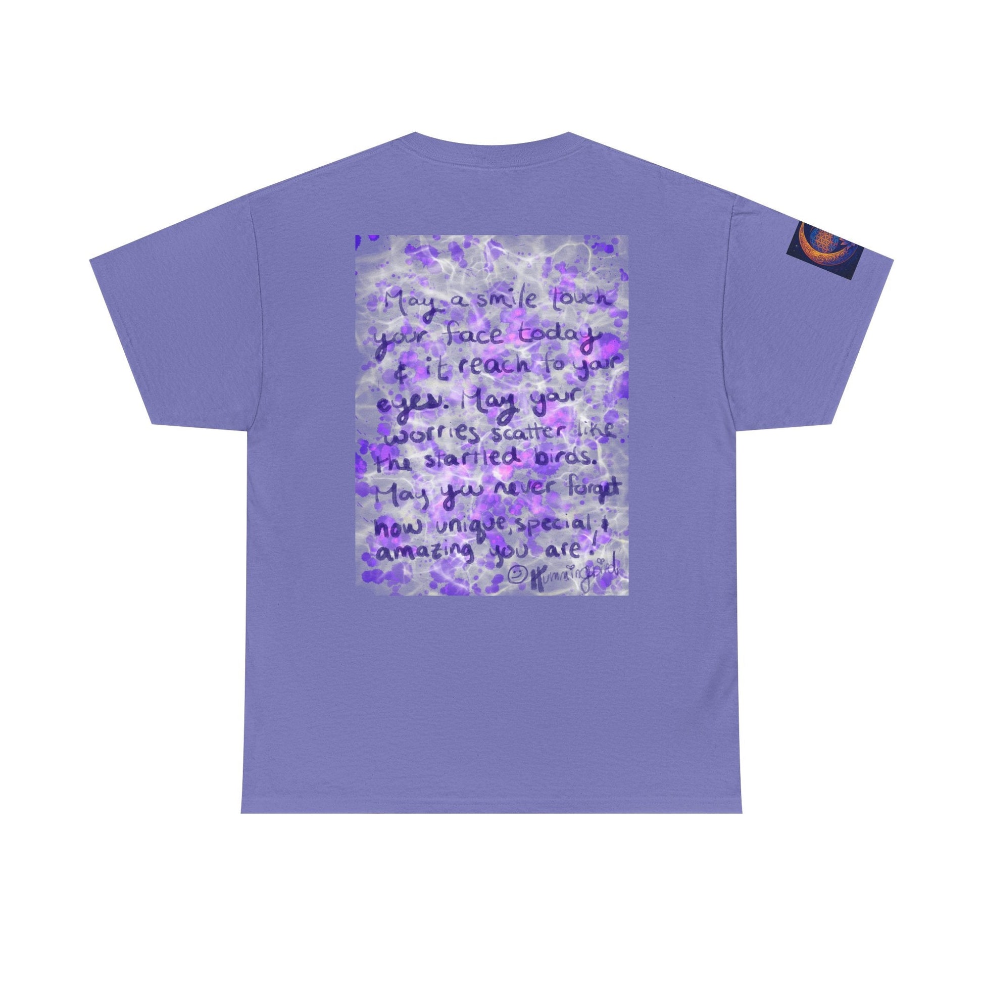 Tee Reminder Today Smile Unique Amazing Special Love Hummingbird - Moon Mama Inspired’s Lightwoven