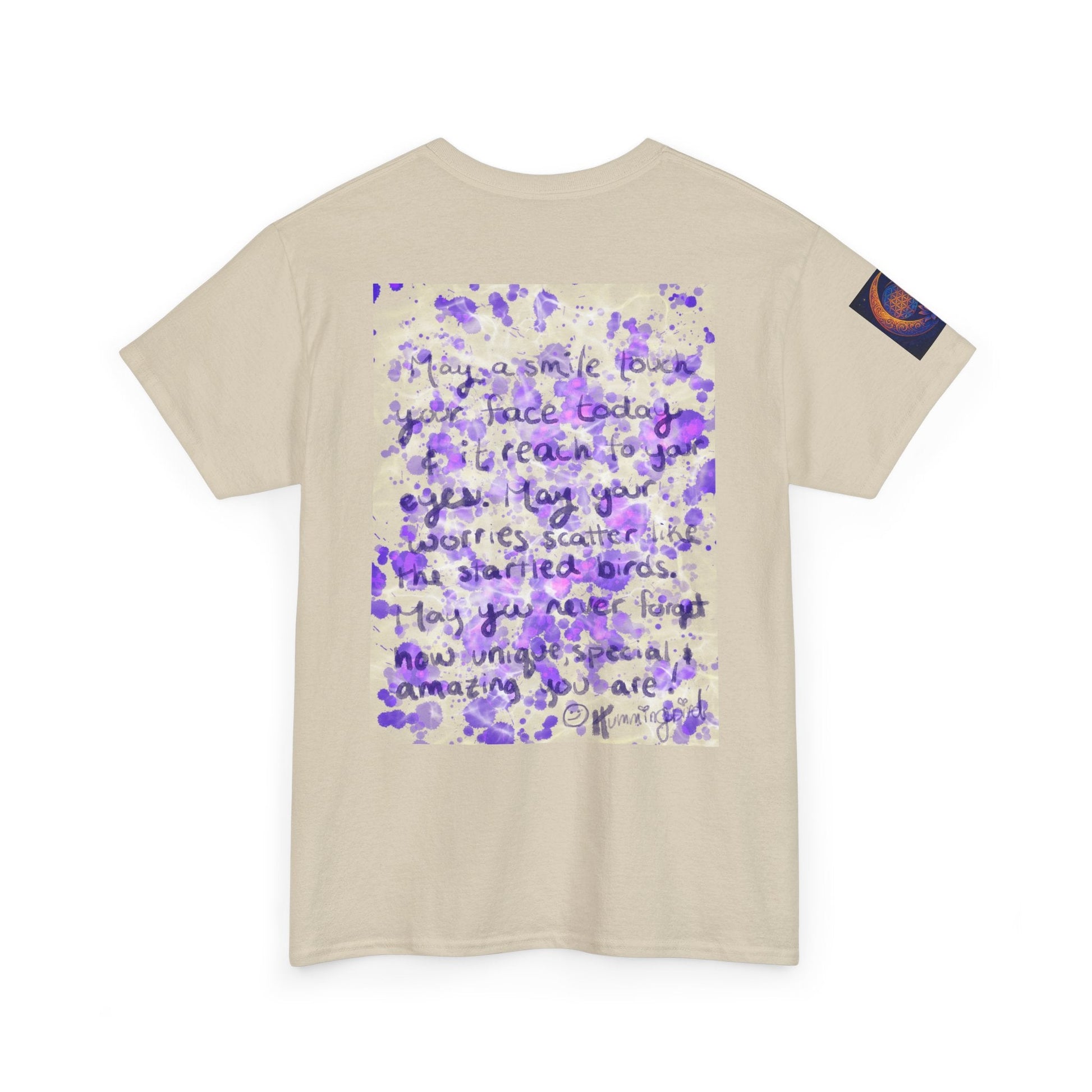 Tee Reminder Today Smile Unique Amazing Special Love Hummingbird - Moon Mama Inspired’s Lightwoven