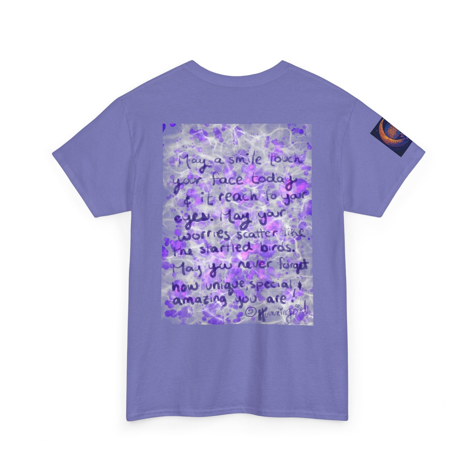Tee Reminder Today Smile Unique Amazing Special Love Hummingbird - Moon Mama Inspired’s Lightwoven
