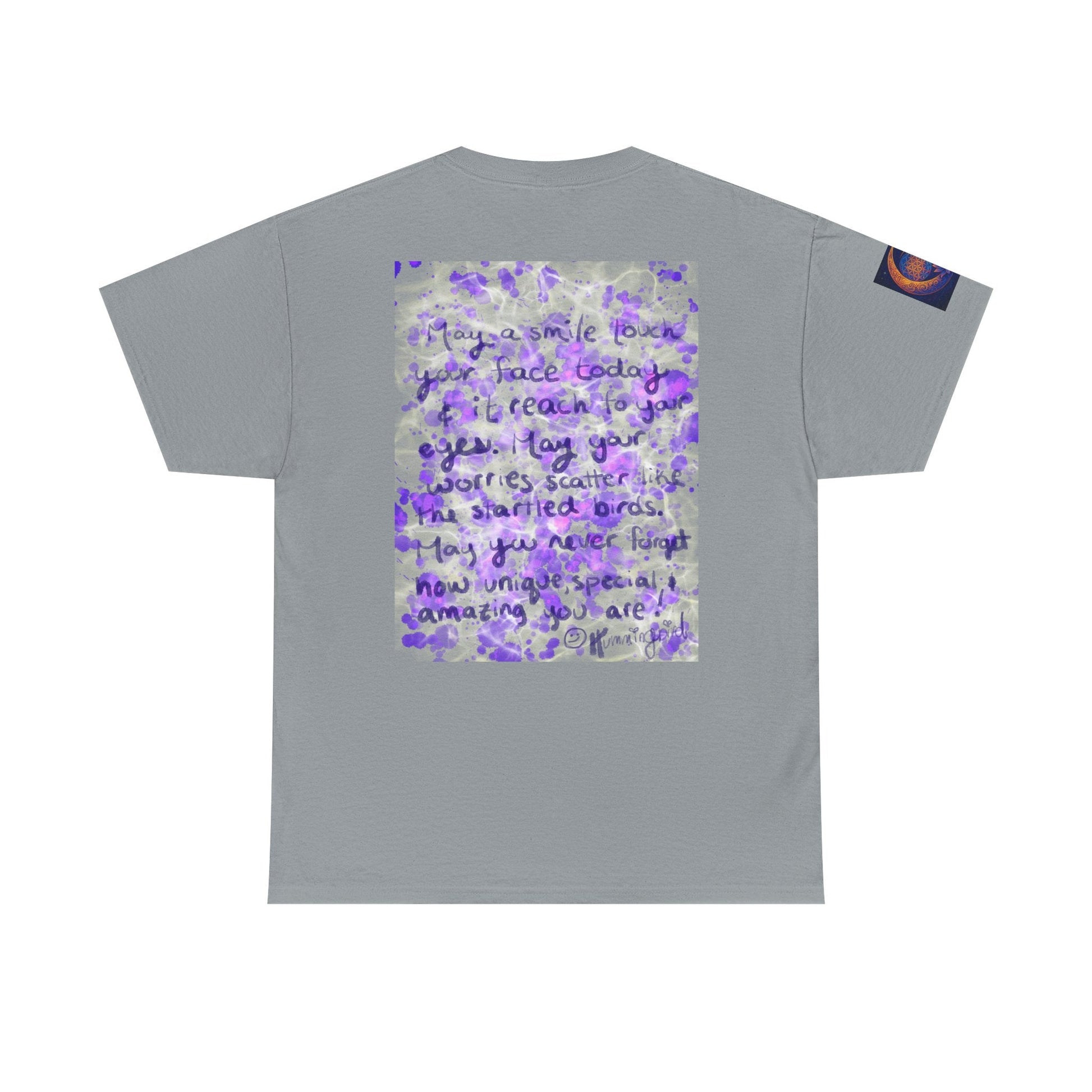 Tee Reminder Today Smile Unique Amazing Special Love Hummingbird - Moon Mama Inspired’s Lightwoven