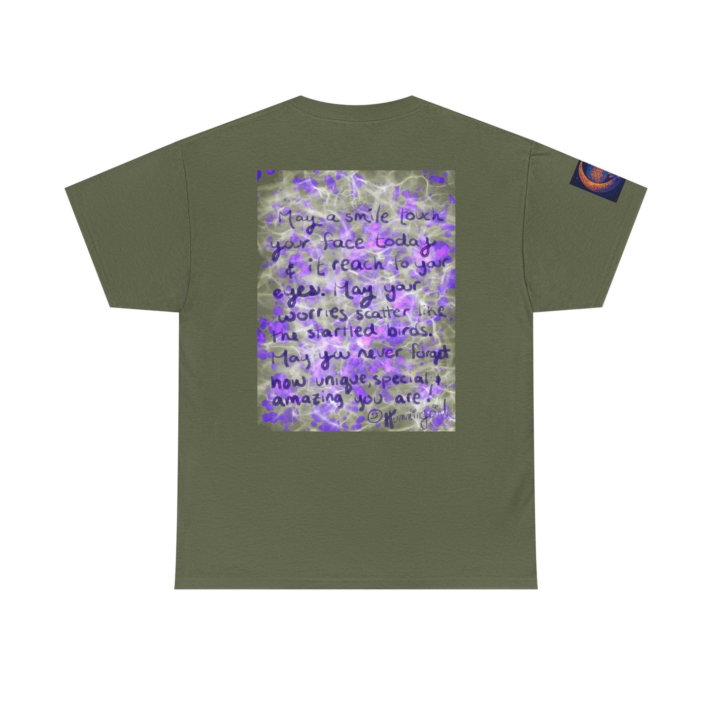 Tee Reminder Today Smile Unique Amazing Special Love Hummingbird - Moon Mama Inspired’s Lightwoven
