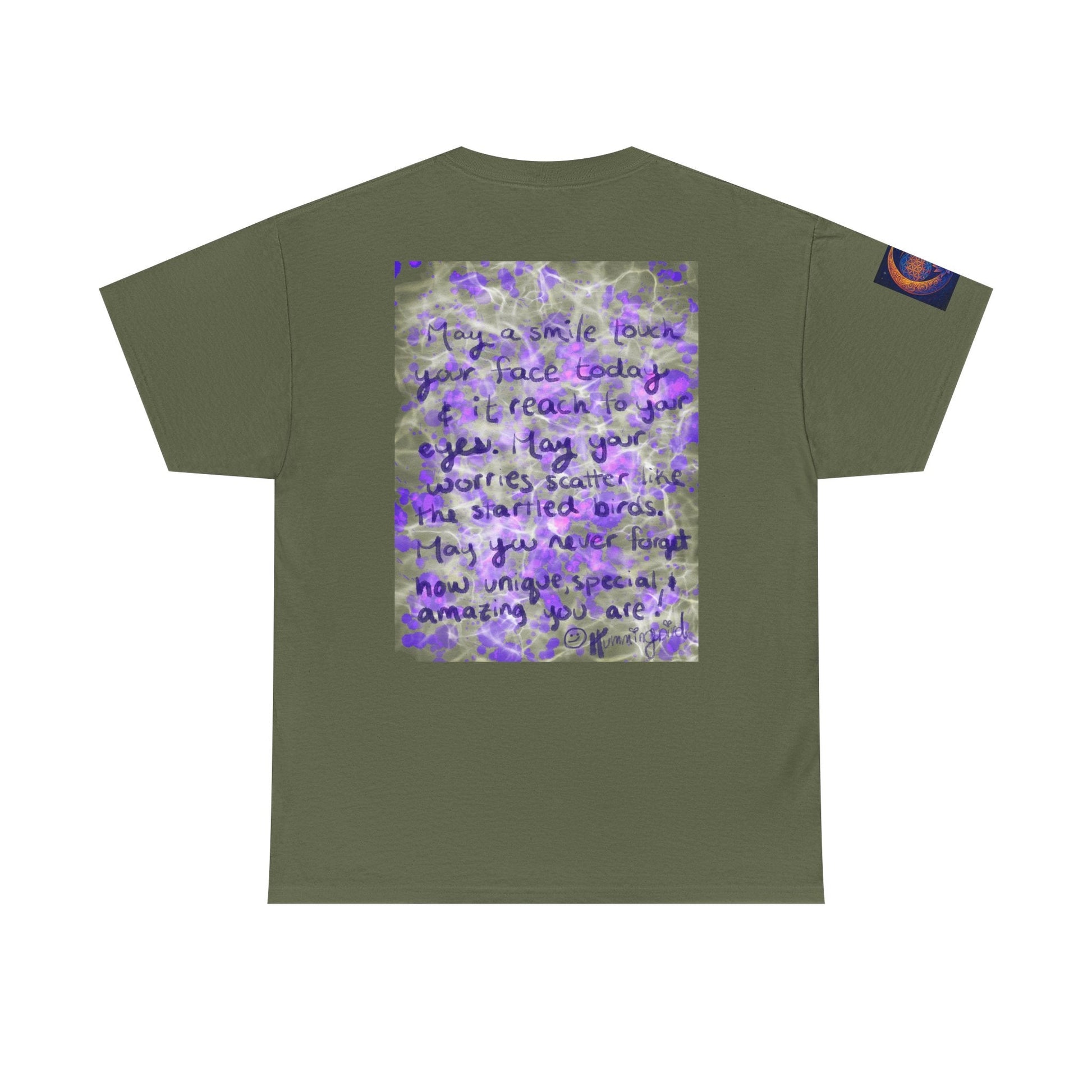 Tee Reminder Today Smile Unique Amazing Special Love Hummingbird - Moon Mama Inspired’s Lightwoven