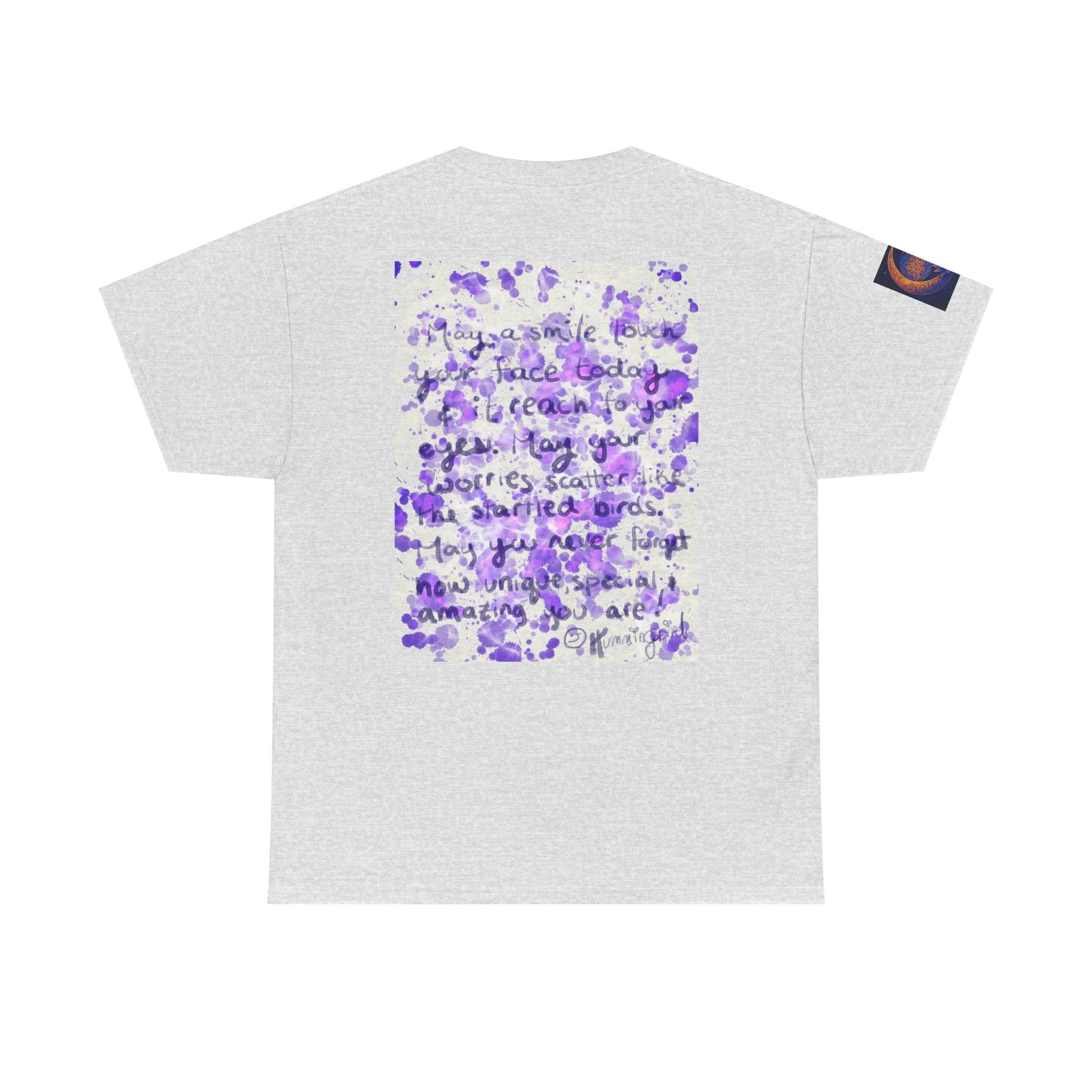 Tee Reminder Today Smile Unique Amazing Special Love Hummingbird - Moon Mama Inspired’s Lightwoven