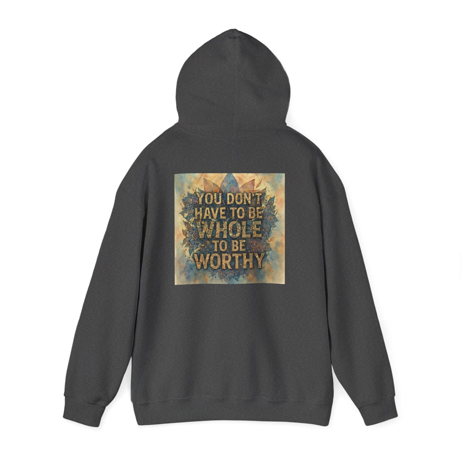 Worthy & Rising Hoodie - Resilience Empowerment Sweatshirt - Moon Mama Inspired’s Lightwoven