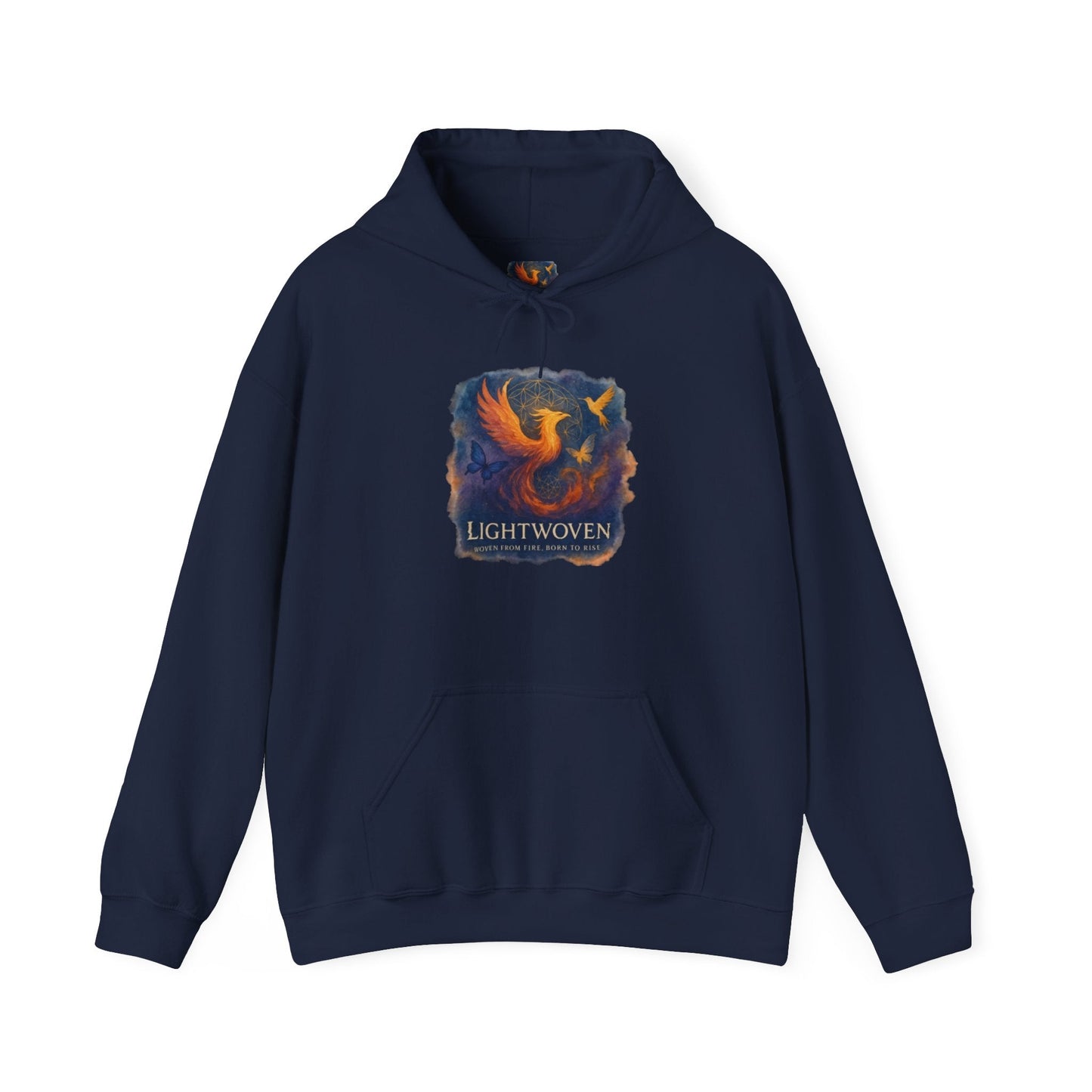 Worthy & Rising Hoodie - Resilience Empowerment Sweatshirt - Moon Mama Inspired’s Lightwoven