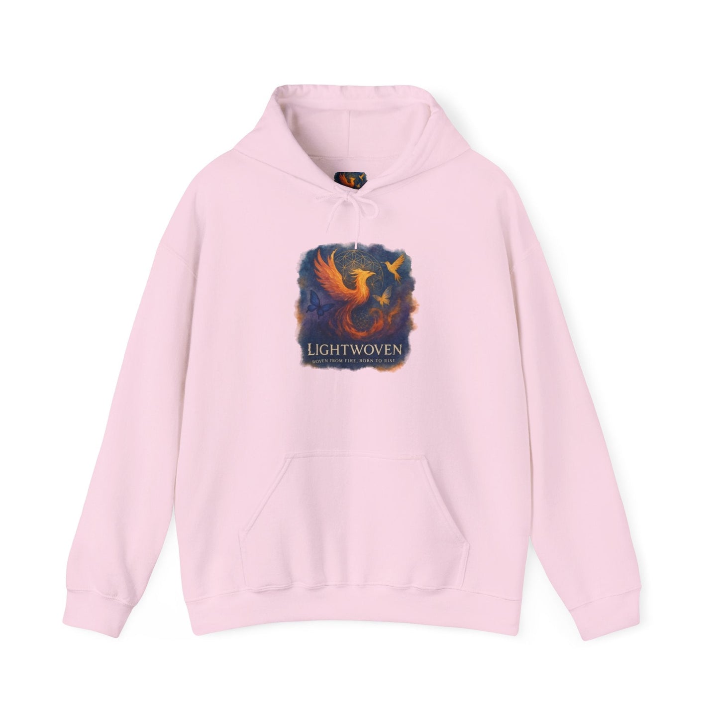 Worthy & Rising Hoodie - Resilience Empowerment Sweatshirt - Moon Mama Inspired’s Lightwoven
