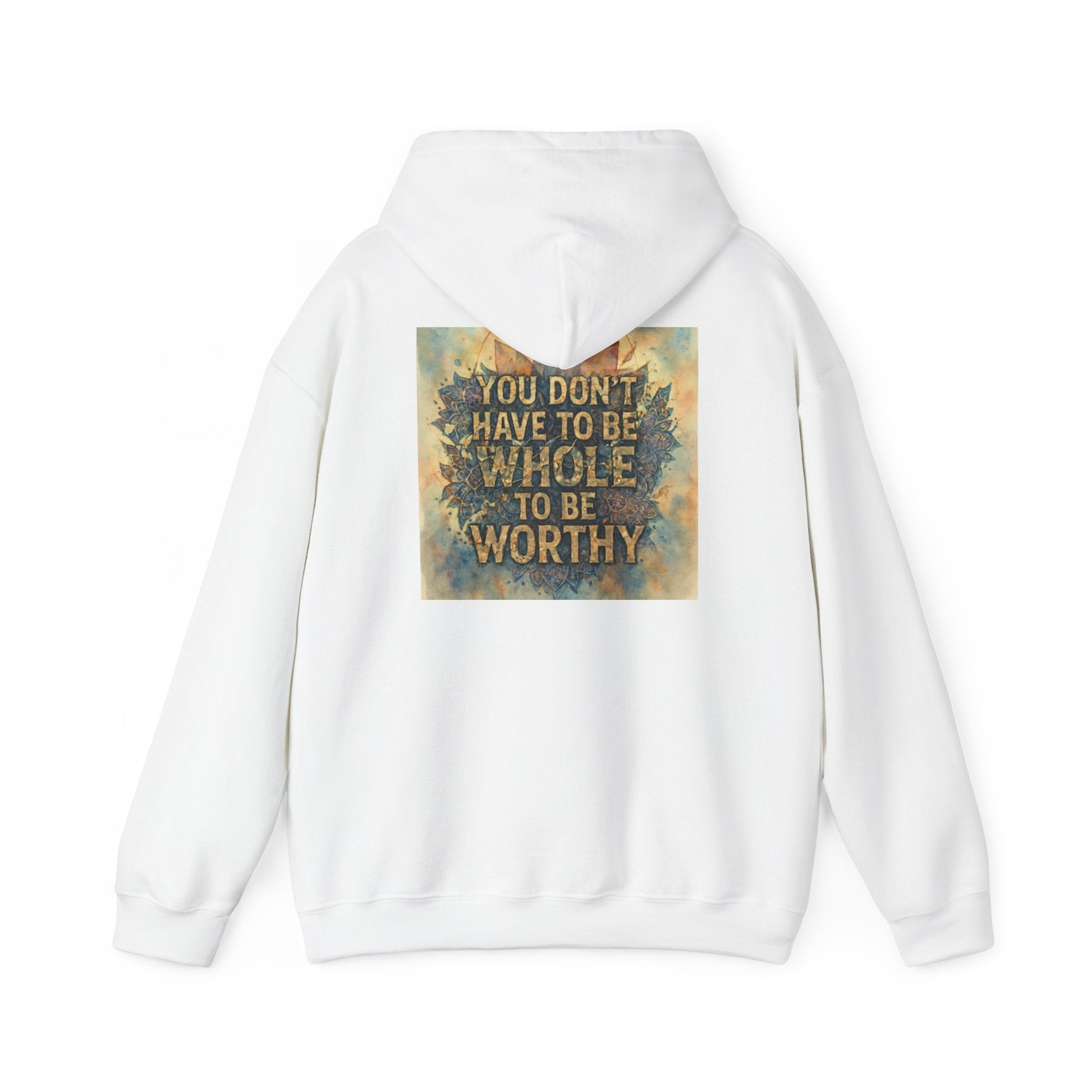 Worthy & Rising Hoodie - Resilience Empowerment Sweatshirt - Moon Mama Inspired’s Lightwoven