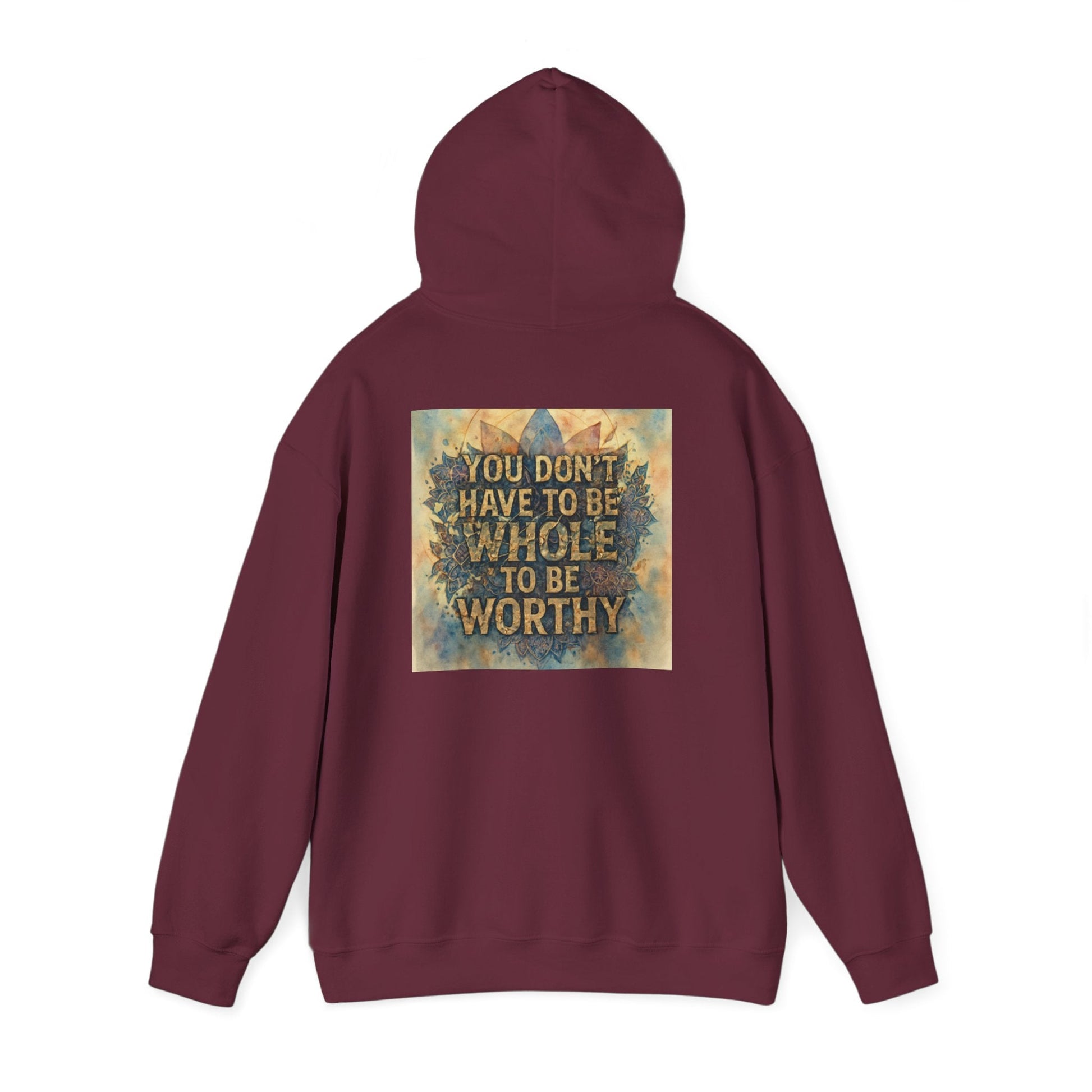 Worthy & Rising Hoodie - Resilience Empowerment Sweatshirt - Moon Mama Inspired’s Lightwoven