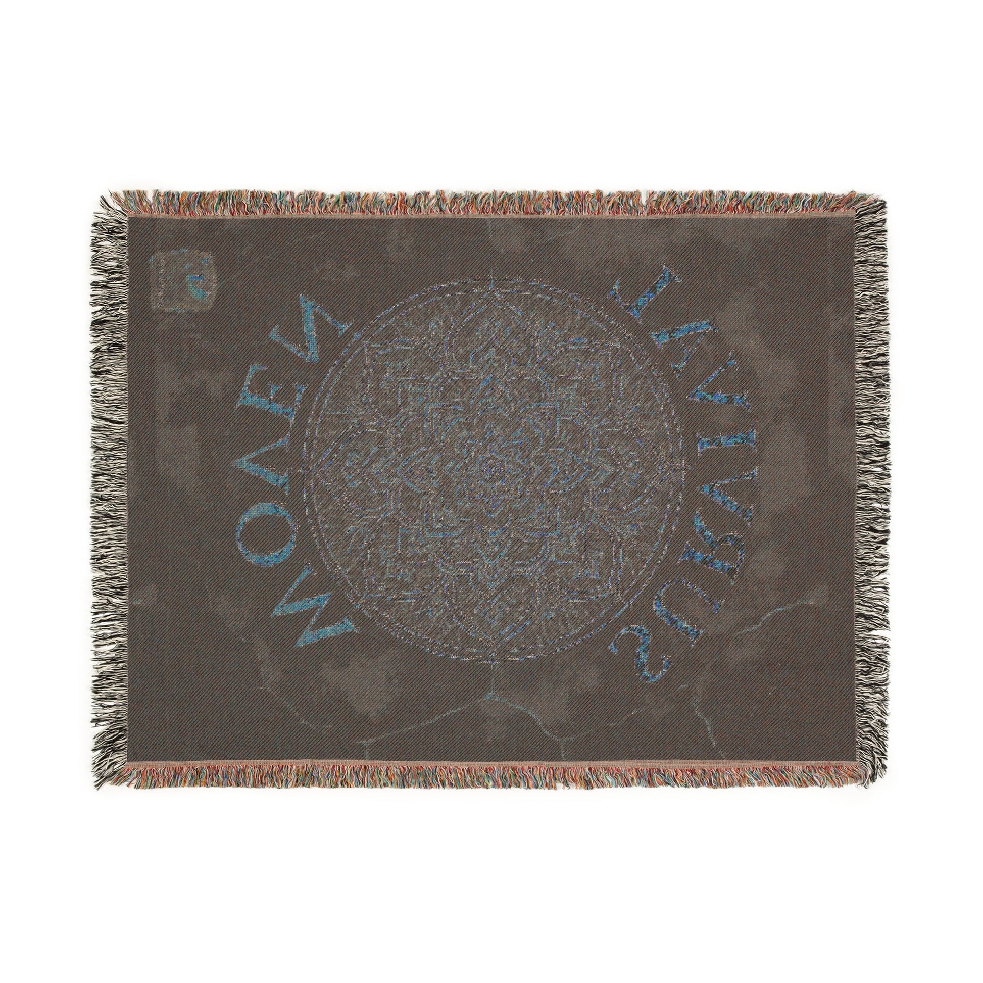 Woven Blanket - Survival Woven Mandala Design - Moon Mama Inspired’s Lightwoven